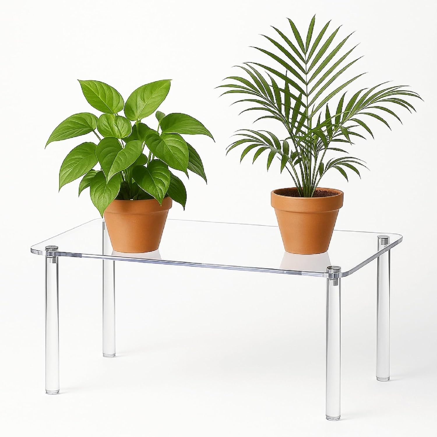 1 Pcs Extra Large Acrylic Display Riser Stand 4 Leg