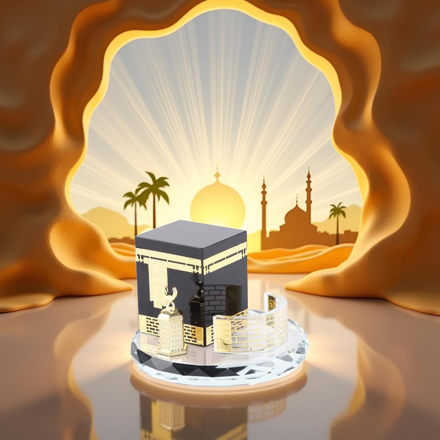 Pssopp Crystal Islamic Decor Kaaba Model Kit