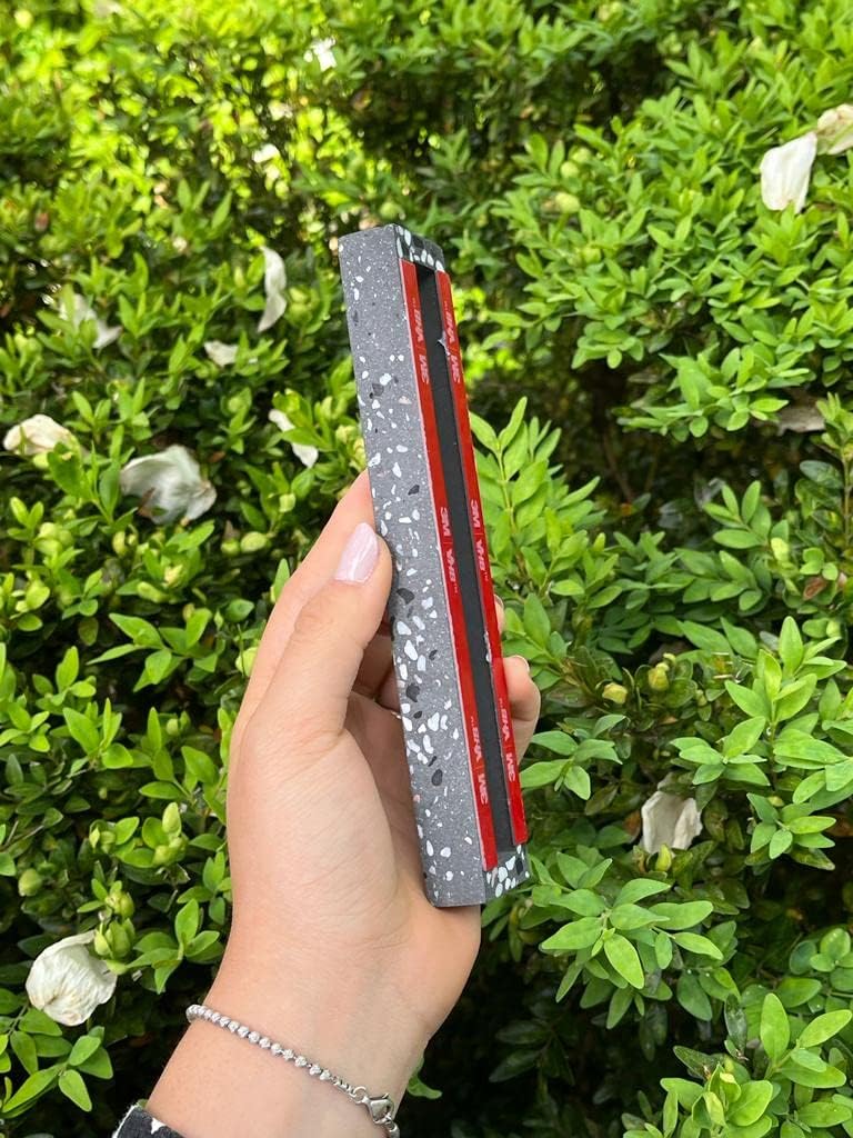 AS Modern Stone Mezuzah Case - Scroll Protection Decor