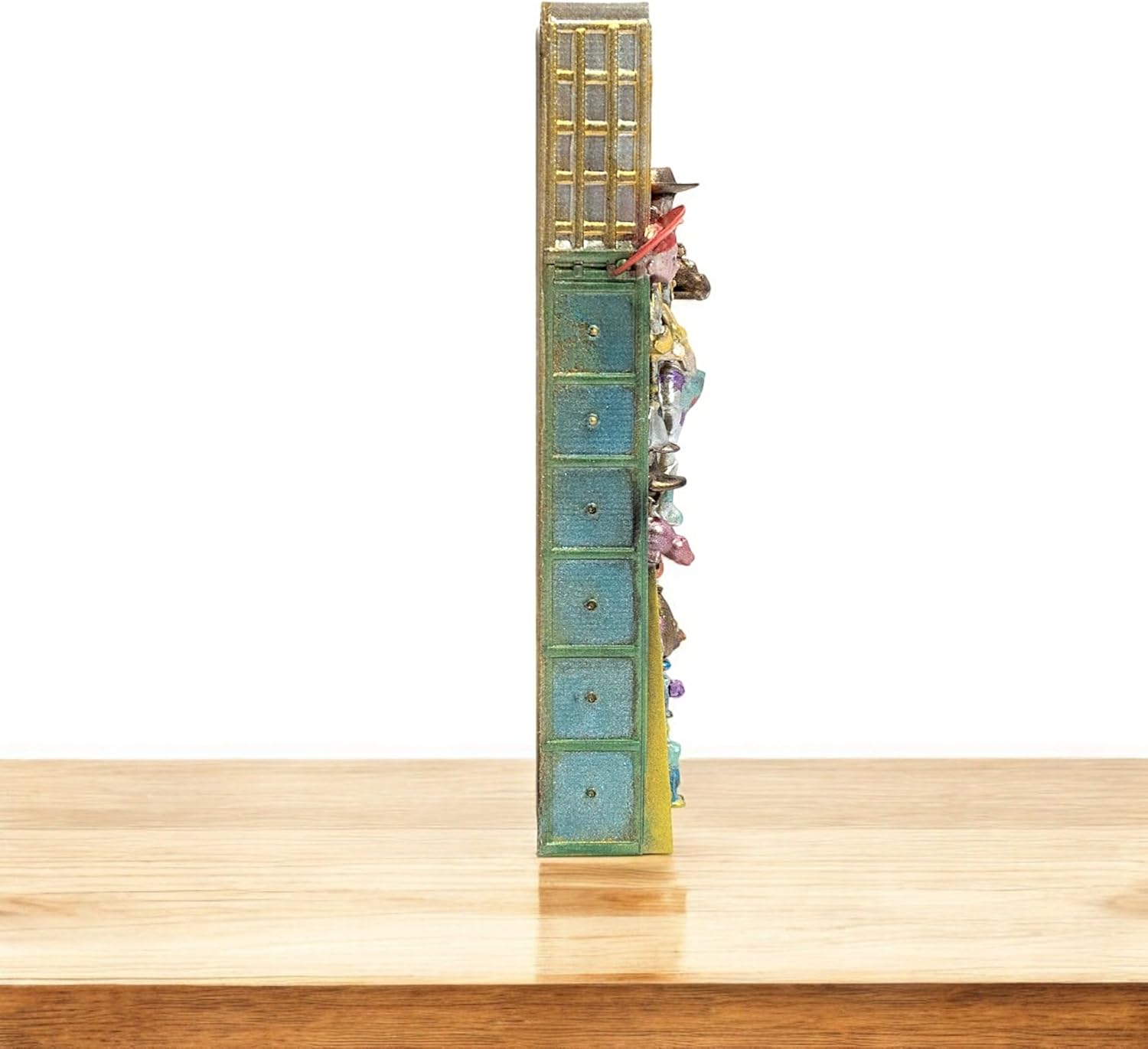 Handmade Toy Movie Mezuzah Case for Jewish Kids Room