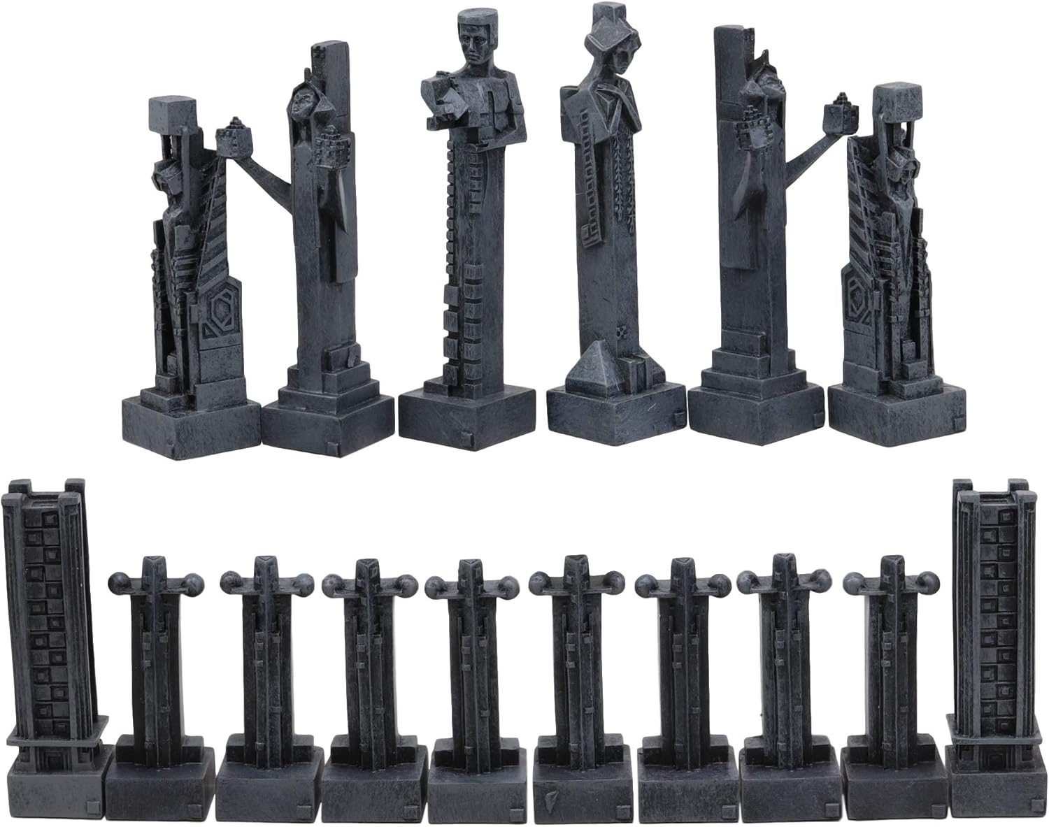Ebros Gift Frank Lloyd Wright Sprites Chess Set