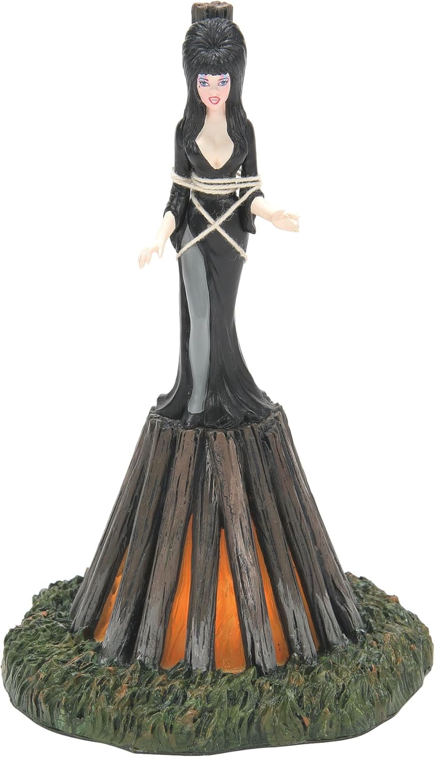 Department 56 Elvira Mistress of the Dark Lit Figurine