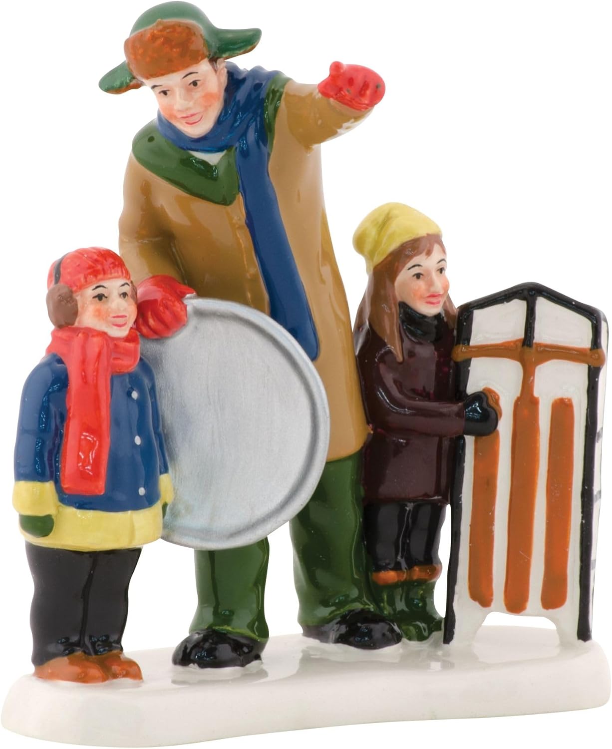 Department 56 Snow Village Christmas Vacation Bingo Figurine 323-Inch