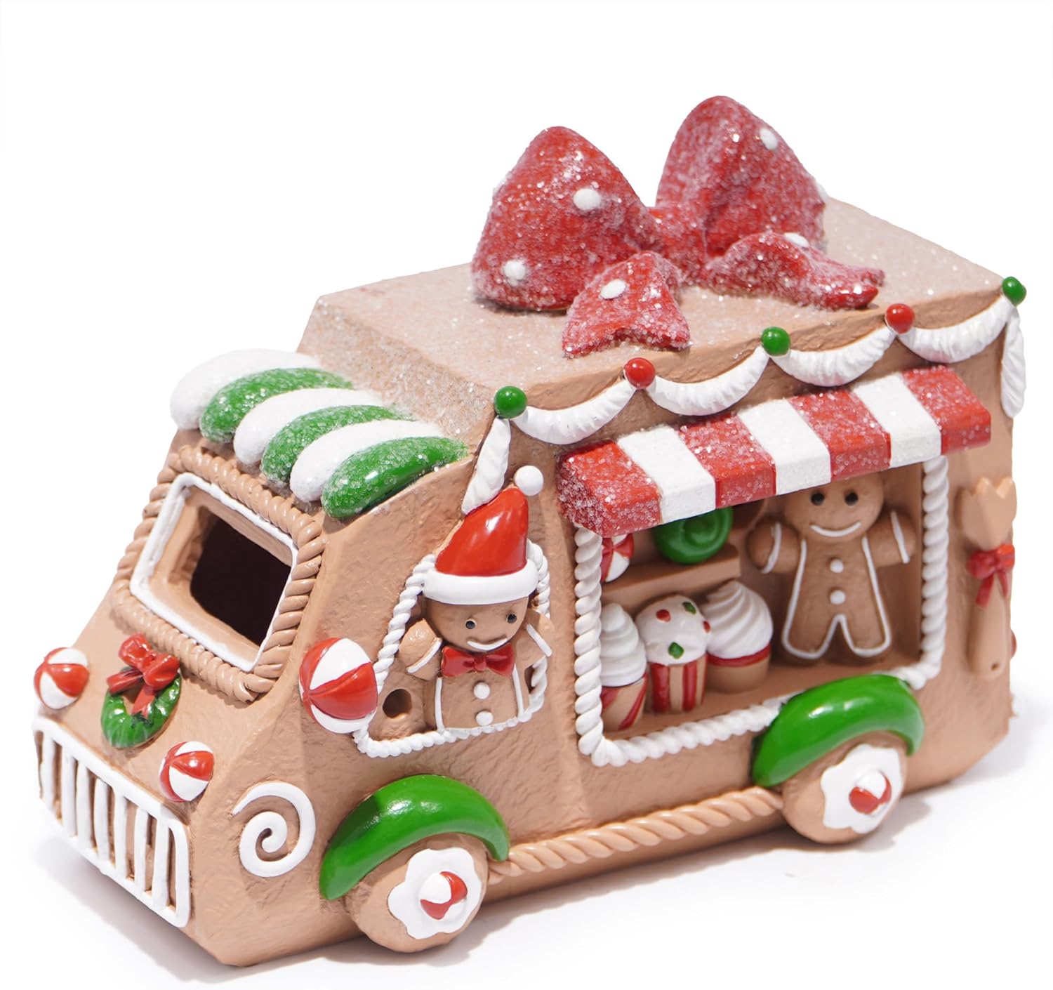 Hodao Christmas Gingerbread Car Figurine