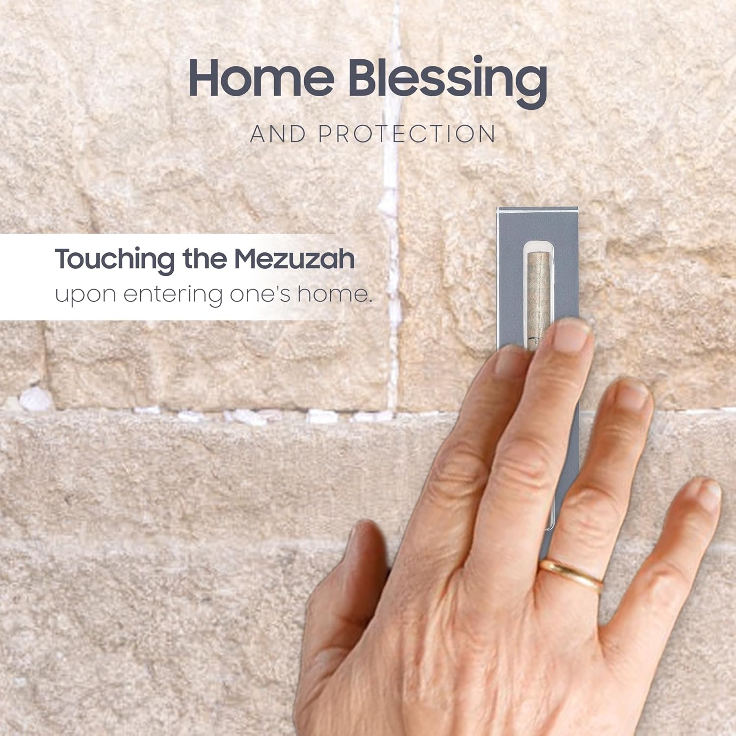 AS Mezuzah Case For Door In Acrylic Design