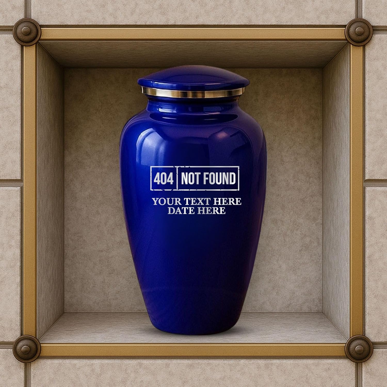 Custom Cremation Urn - Splendore Series Purple