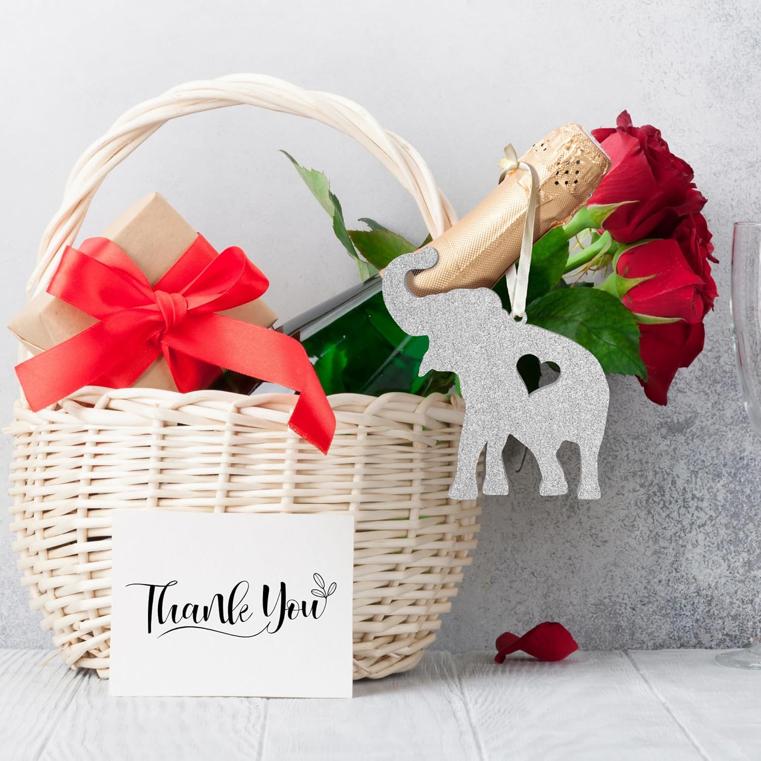 Thank You Gifts for Women Friendship Elephant Ornament