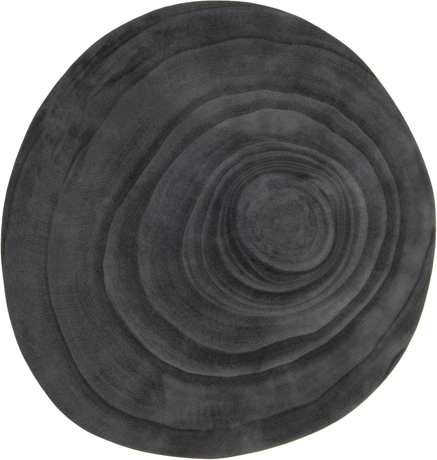 Creative Co-Op Paulownia Wood Pedestal Black 11 Inch