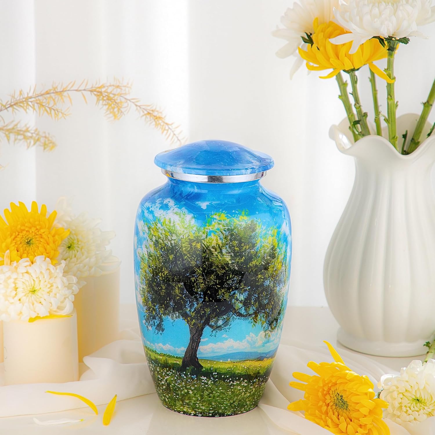 Forevermore Keepsakes Cremation Urn - Elegant Human Ashes Memorial
