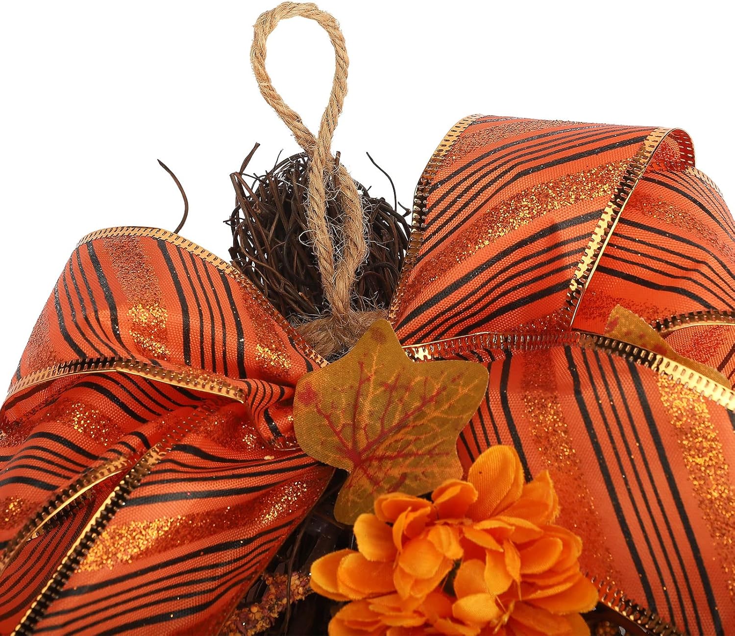 2 Pcs Artificial Maple Swag Wreaths Fall Decor