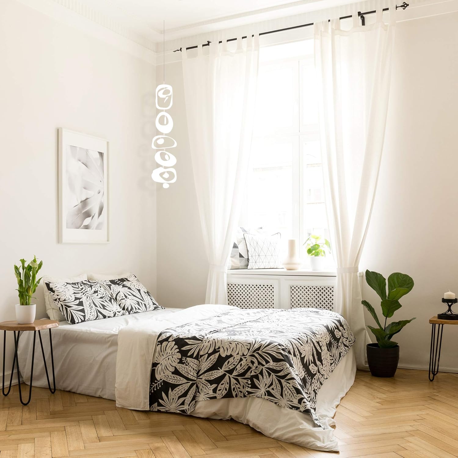 Beautiful Zen Mobile White Calm Mindfulness Art