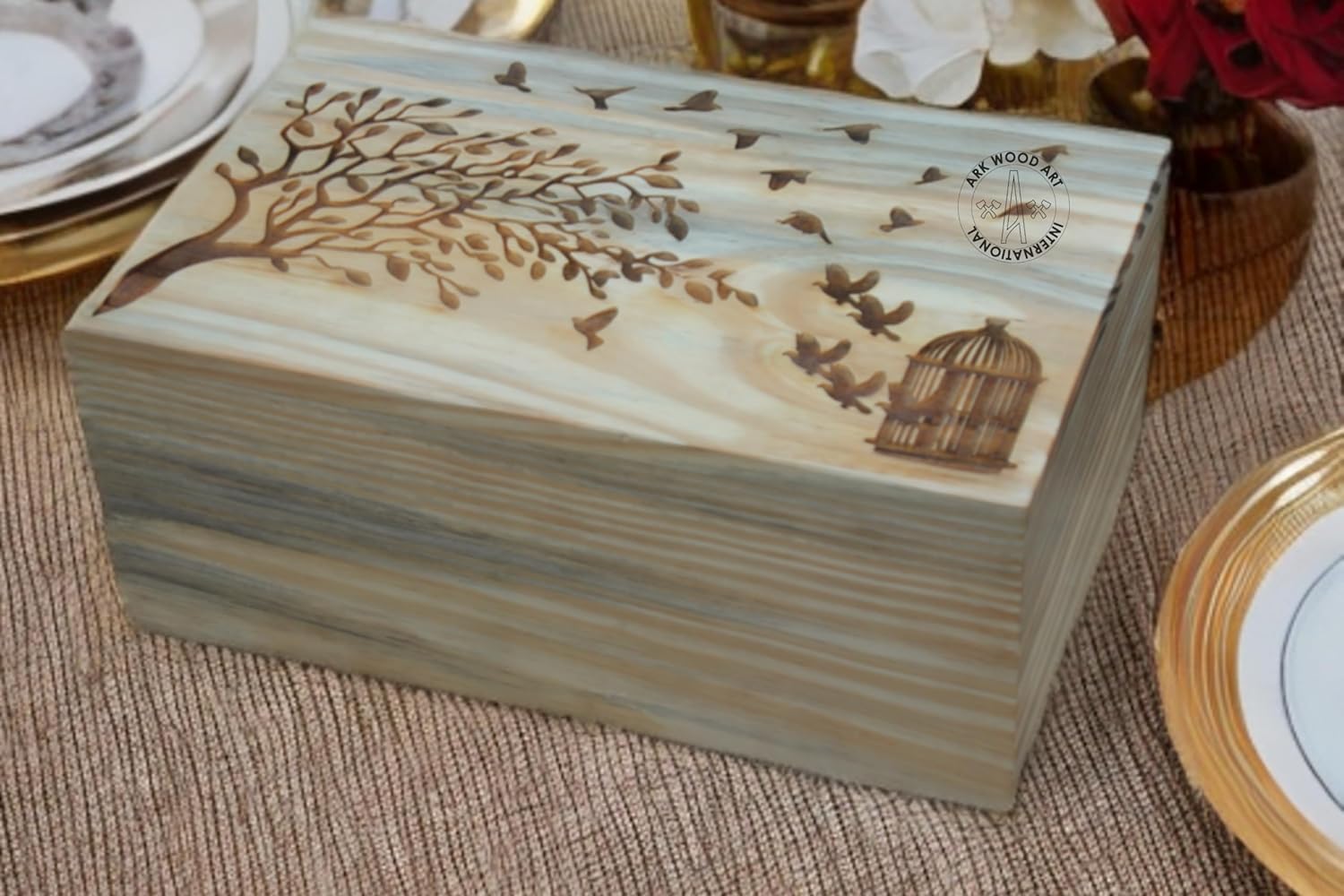 Tree Urn Couple Memorial Urn for Human Ashes