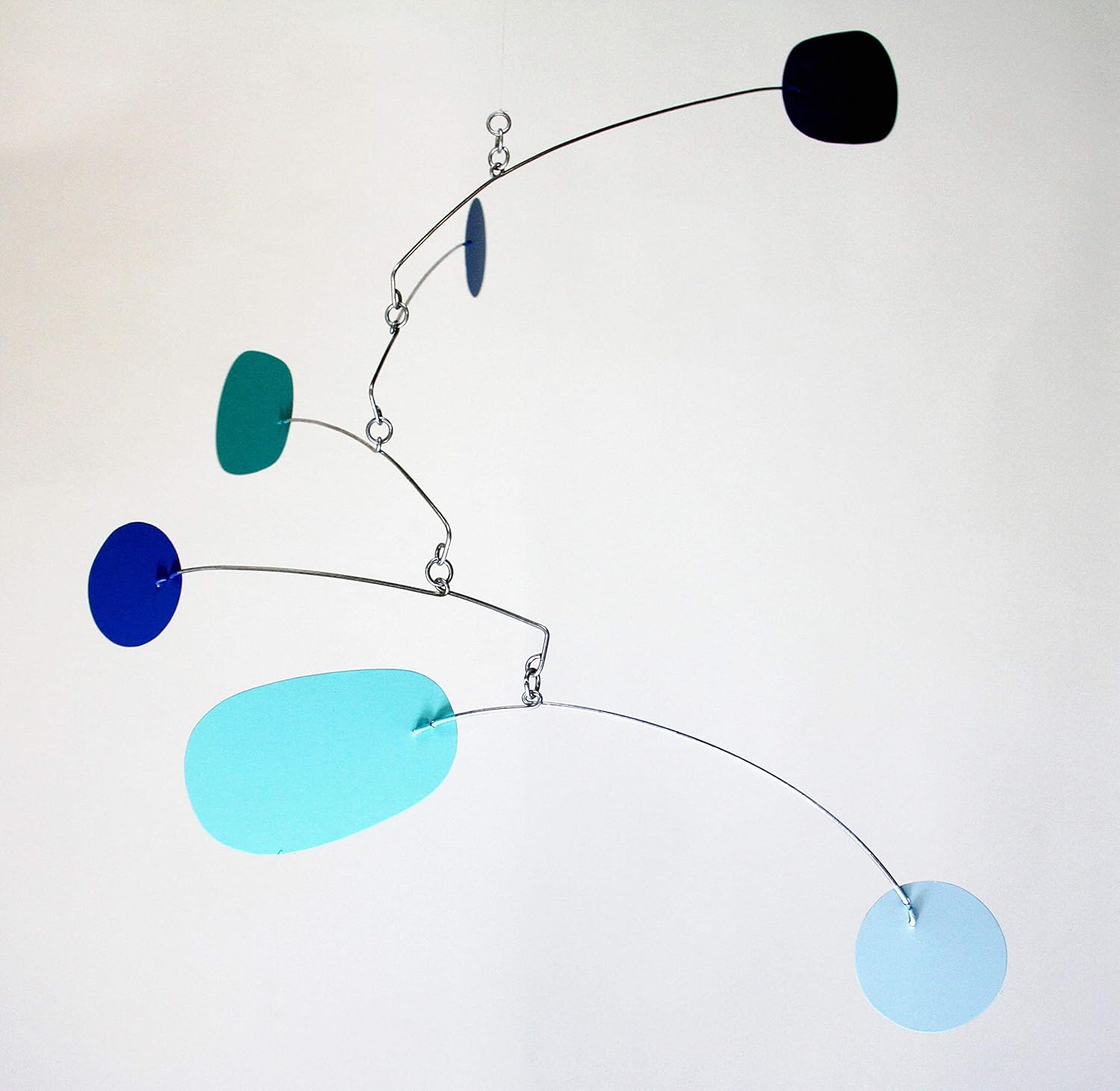 Am I Blue Mobile Hanging Art Sculpture Metal