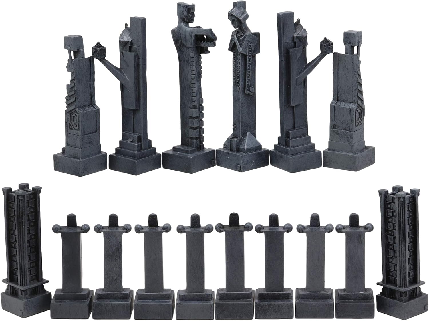 Ebros Gift Frank Lloyd Wright Sprites Chess Set