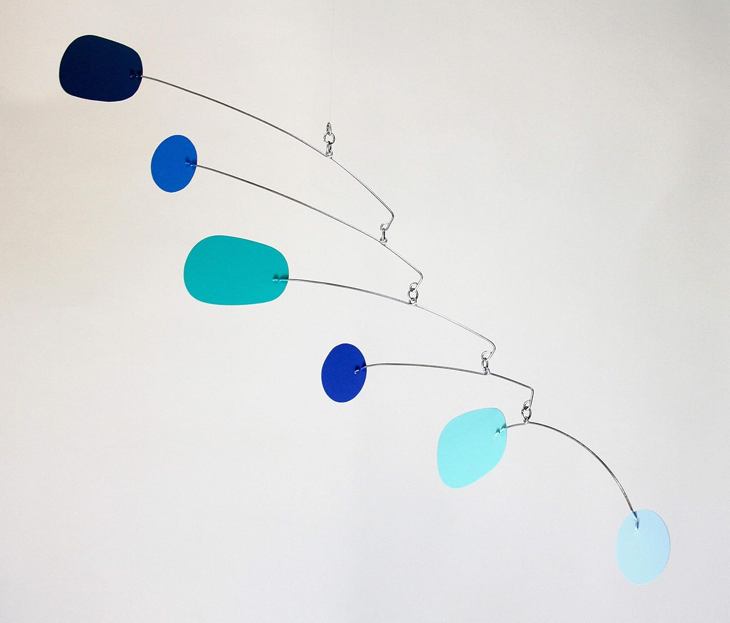 Am I Blue Mobile Hanging Art Sculpture Metal