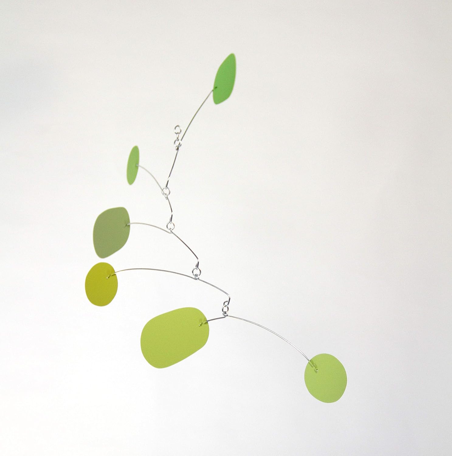 Handmade Evergreen Metal Mobile