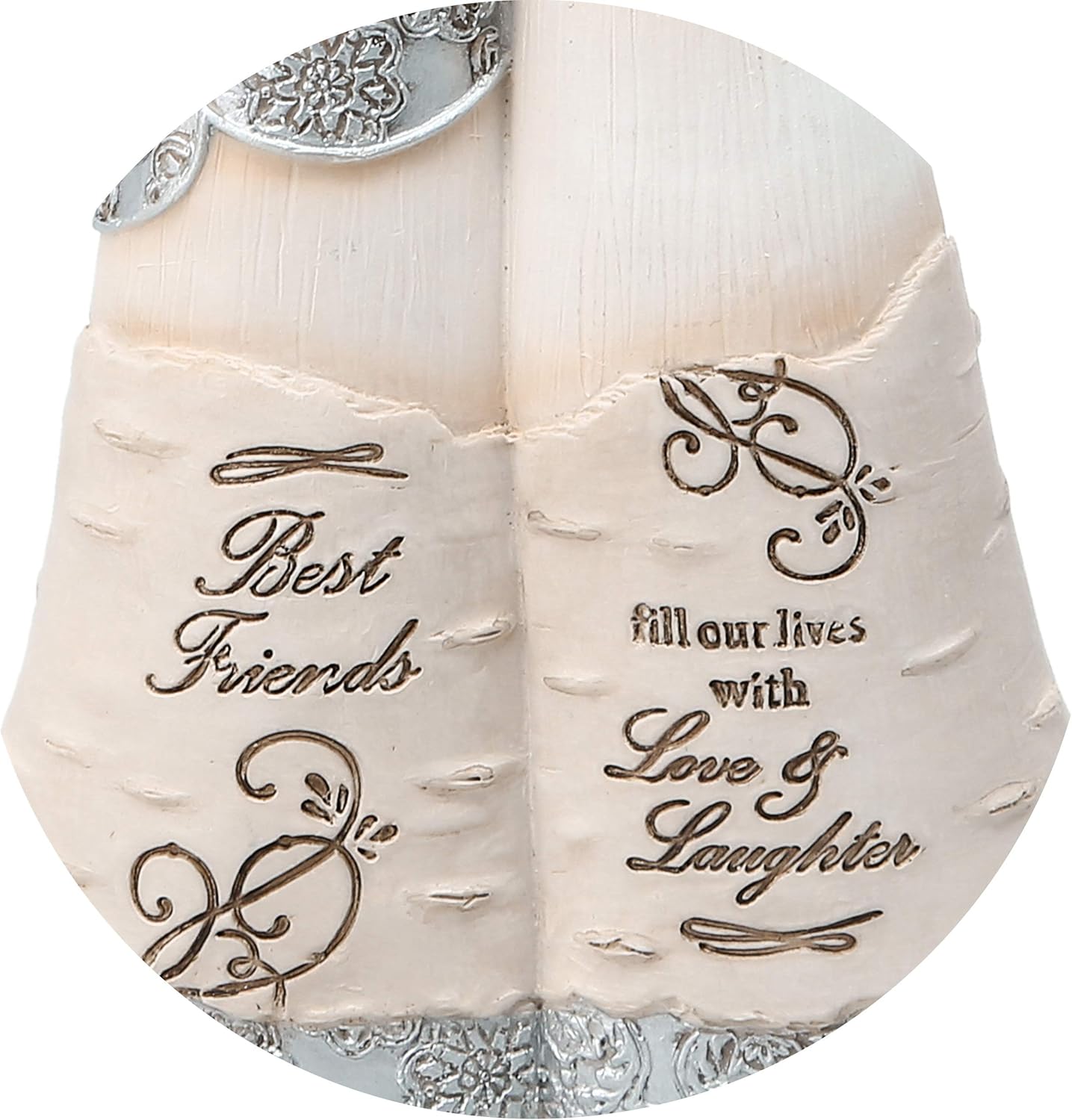 Best Friends Fill Our Lives with Love Laughter 6 Inch Collectible Angel Figurine