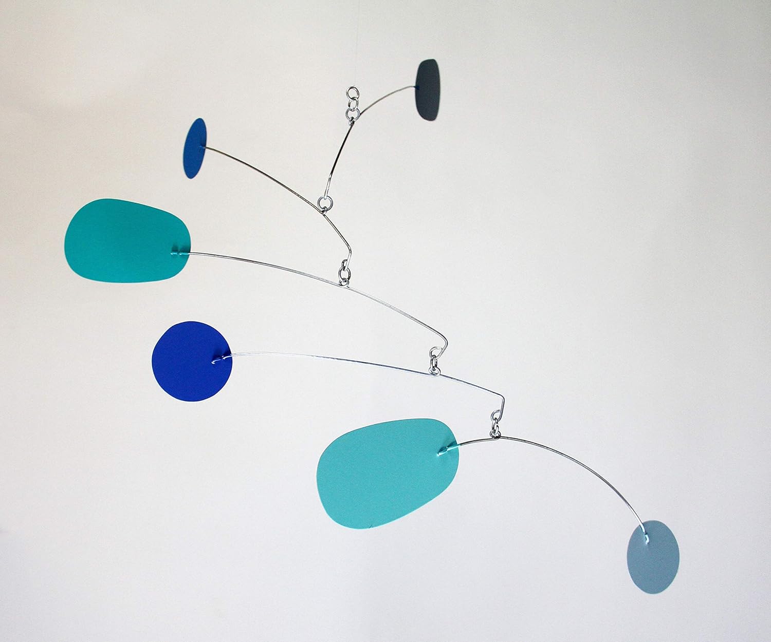 Am I Blue Mobile Hanging Art Sculpture Metal