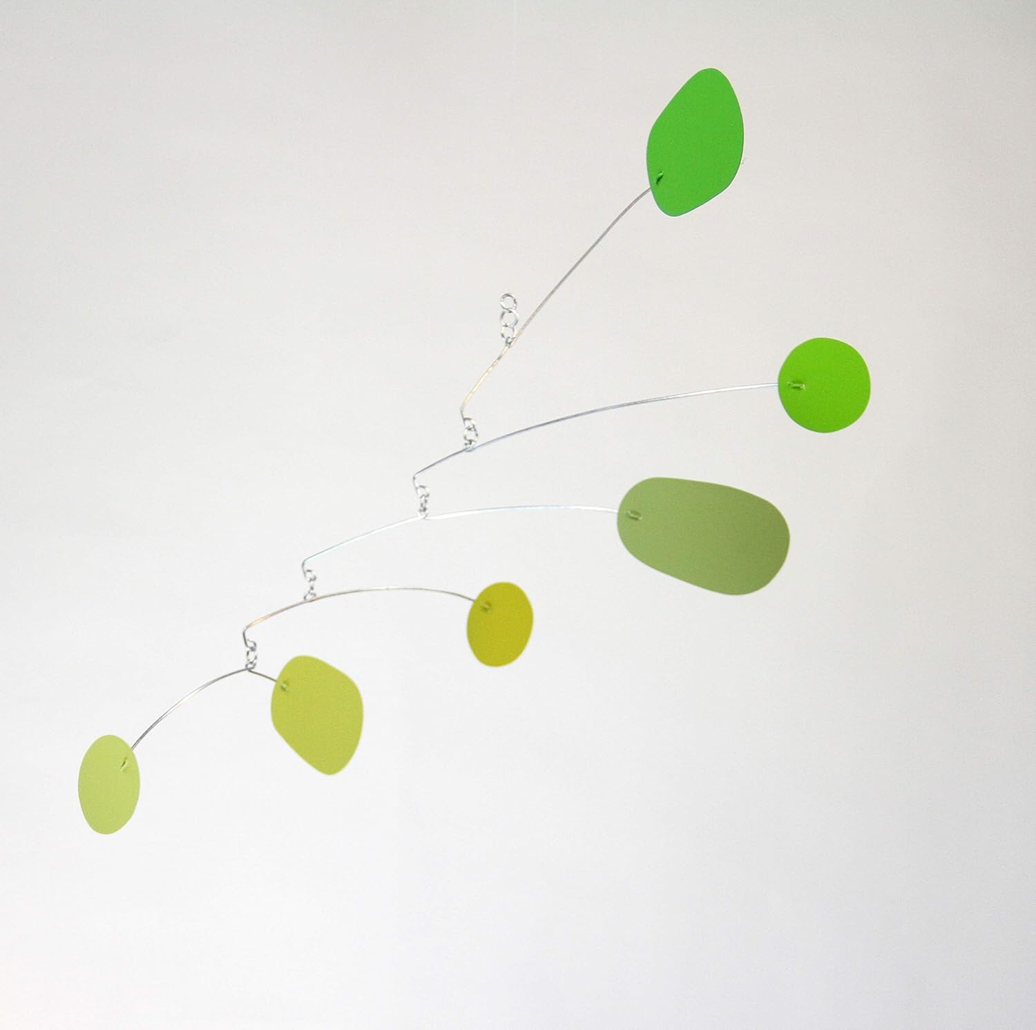 Handmade Evergreen Metal Mobile
