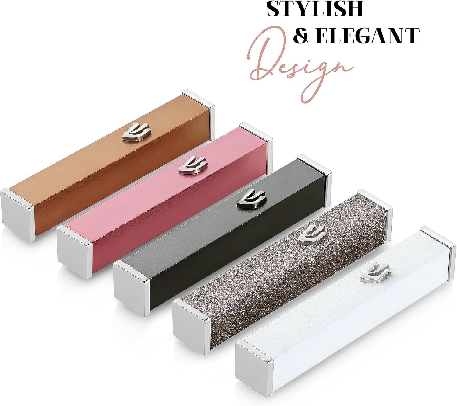 SURI Self-Stick Mezuzah with Scroll for Door