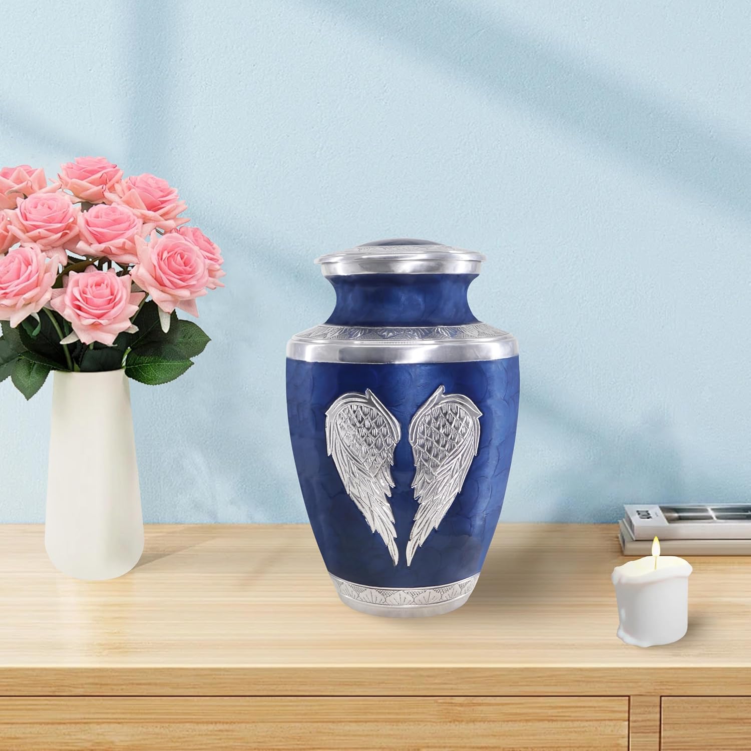 M MEILINXU Large Decorative Urns for Human Ashes