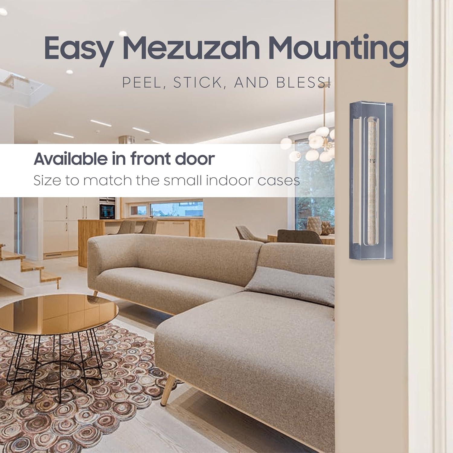 AS Mezuzah Case For Door In Acrylic Design
