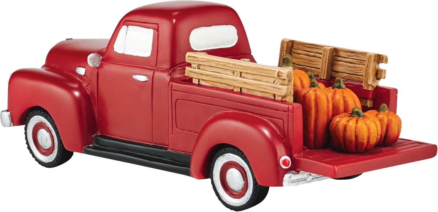 Department 56 Village Harvest Fields Pick Up Truck Figurine 225 Inch