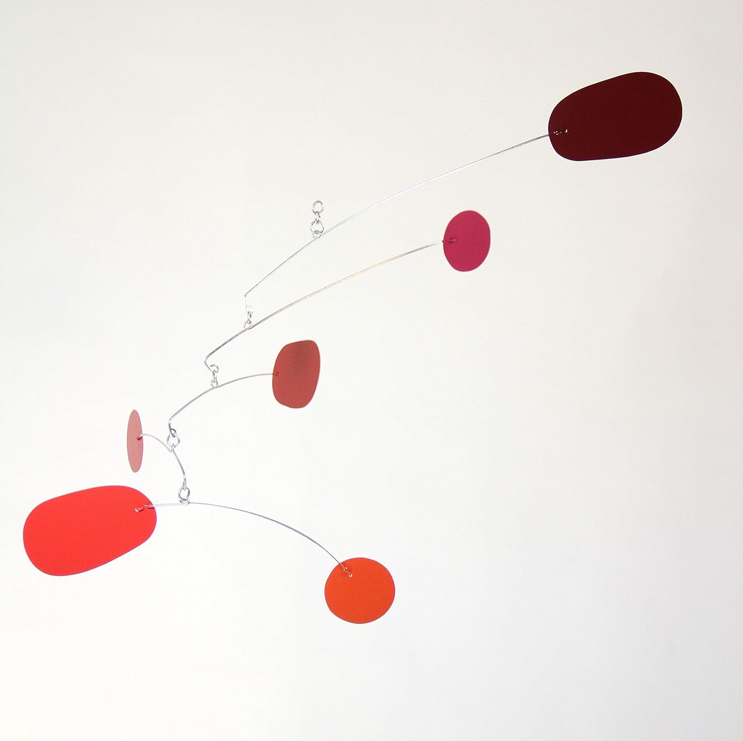Phoenix Red Mobile Midcentury Modern Metal Mobile