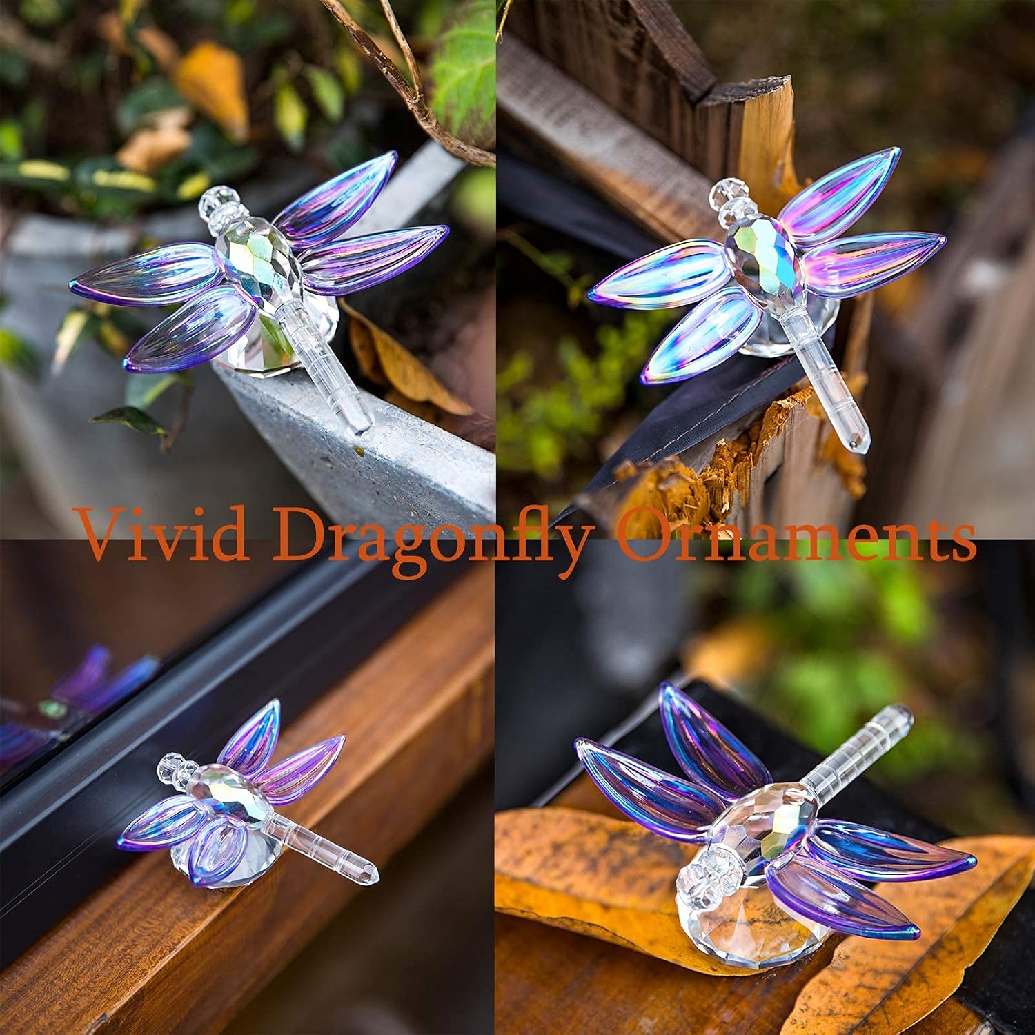 HD HYALINE DORA Crystal Butterfly Figurine with Crystal Ball Base