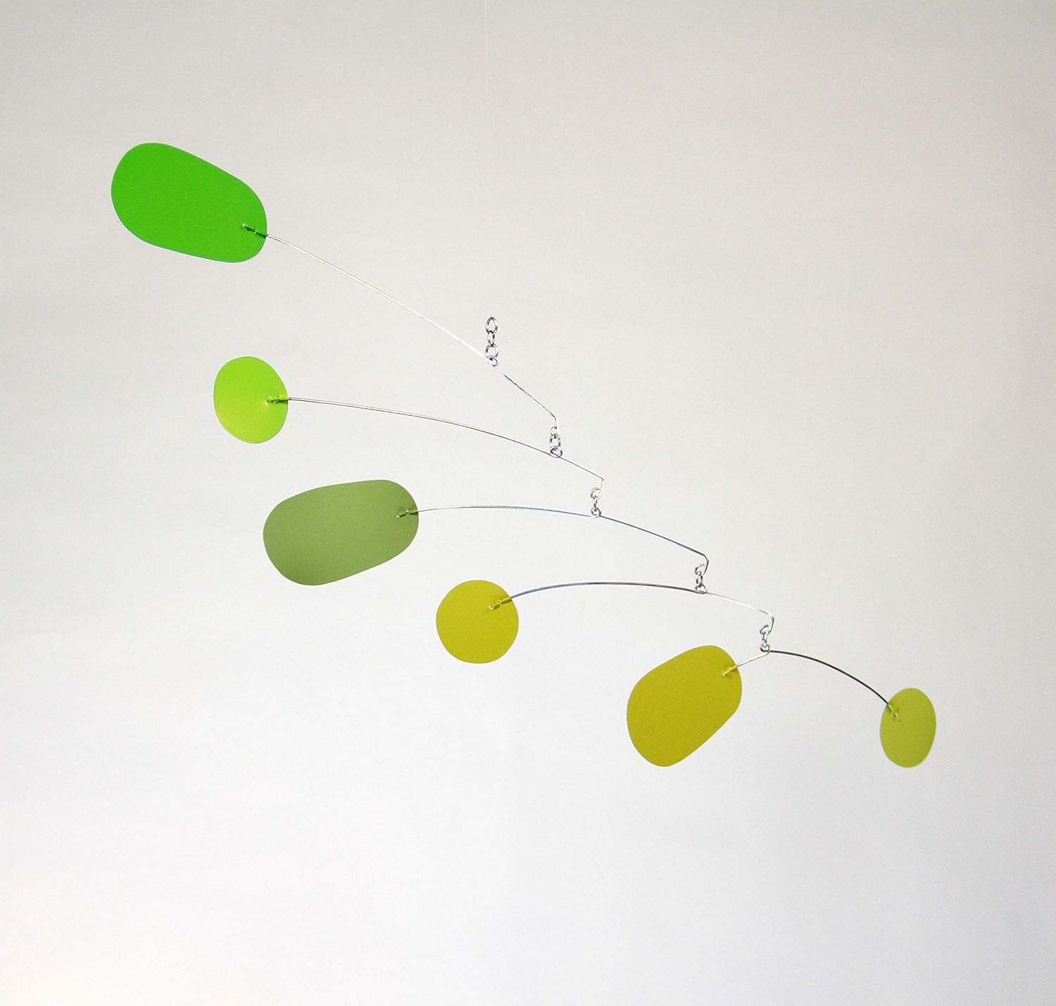 Handmade Evergreen Metal Mobile