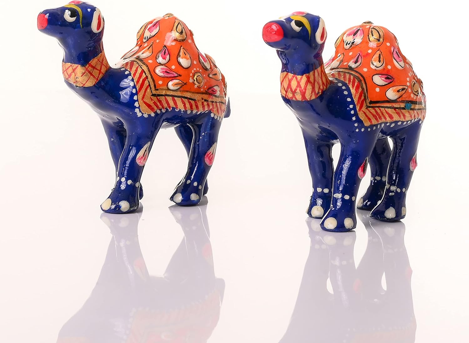Blue Camel Minakari Sculpture Set of 2