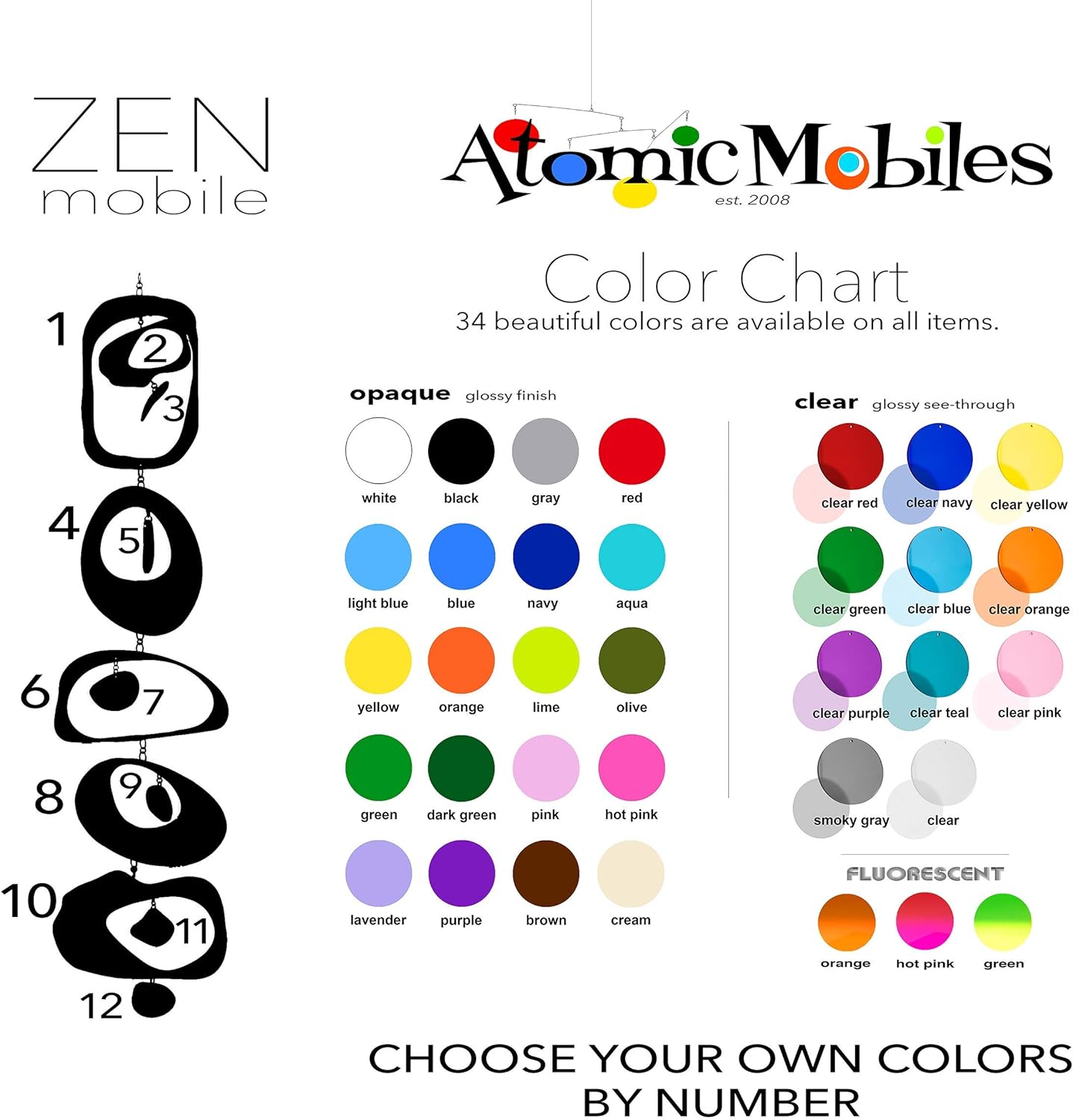 Beautiful Zen Mobile White Calm Mindfulness Art