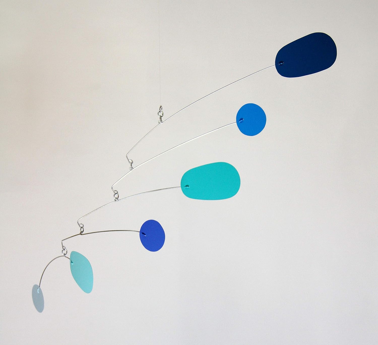 Am I Blue Mobile Hanging Art Sculpture Metal