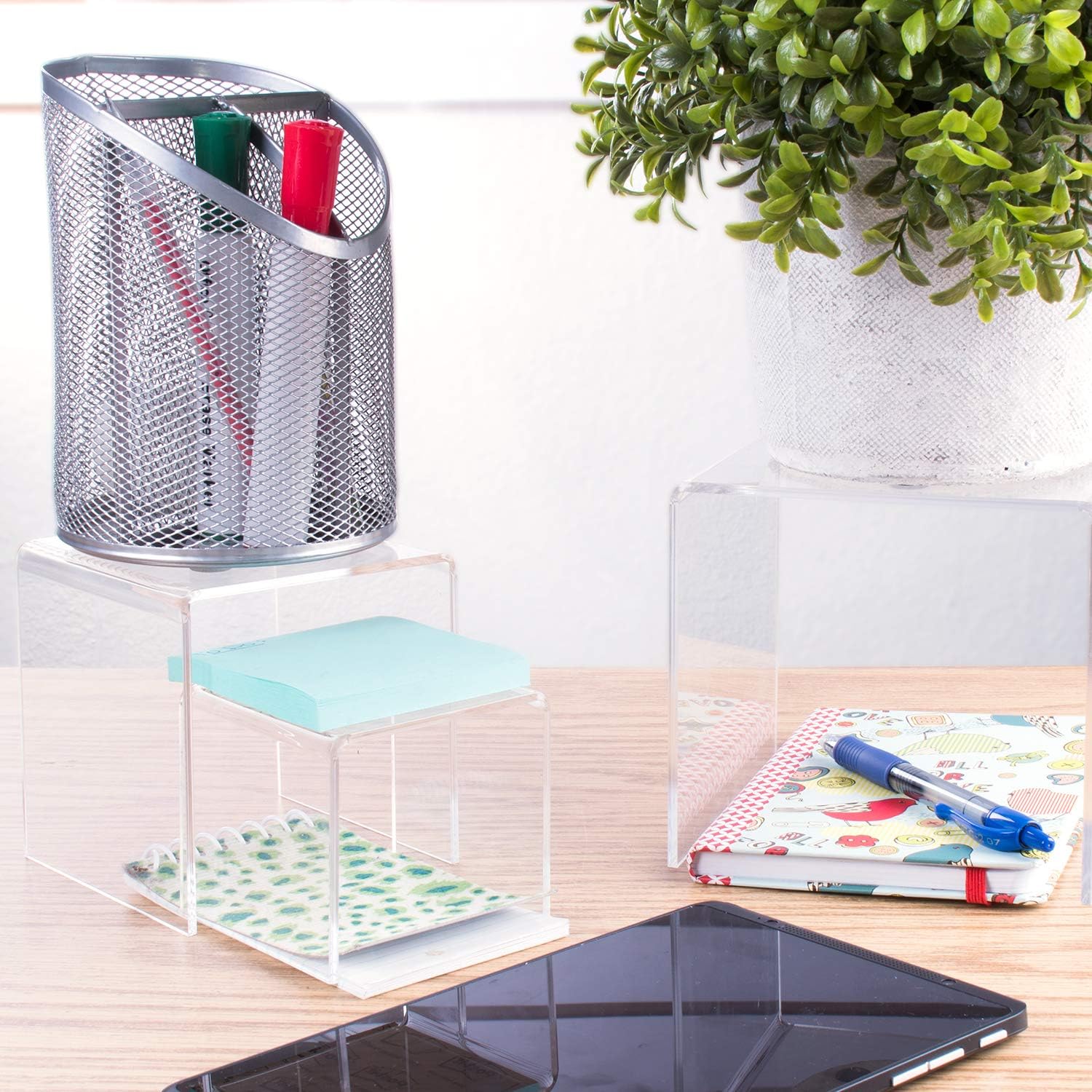 Super Z Outlet Acrylic Riser Set Three Sizes