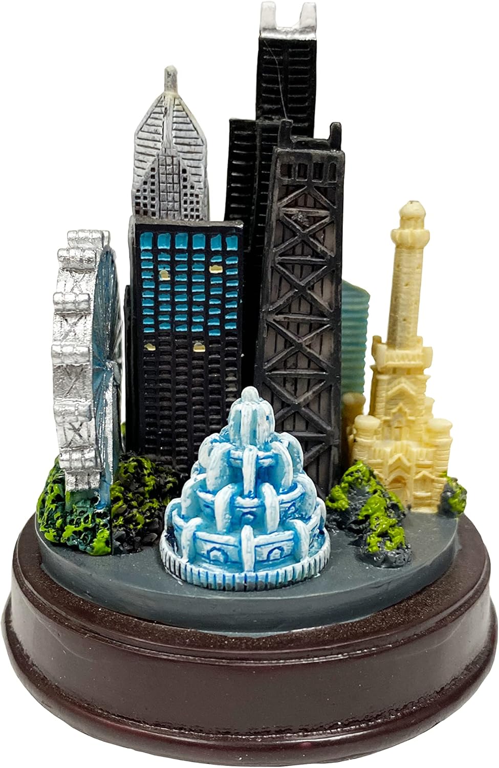 Chicago Skyline Paperweight Sculpture