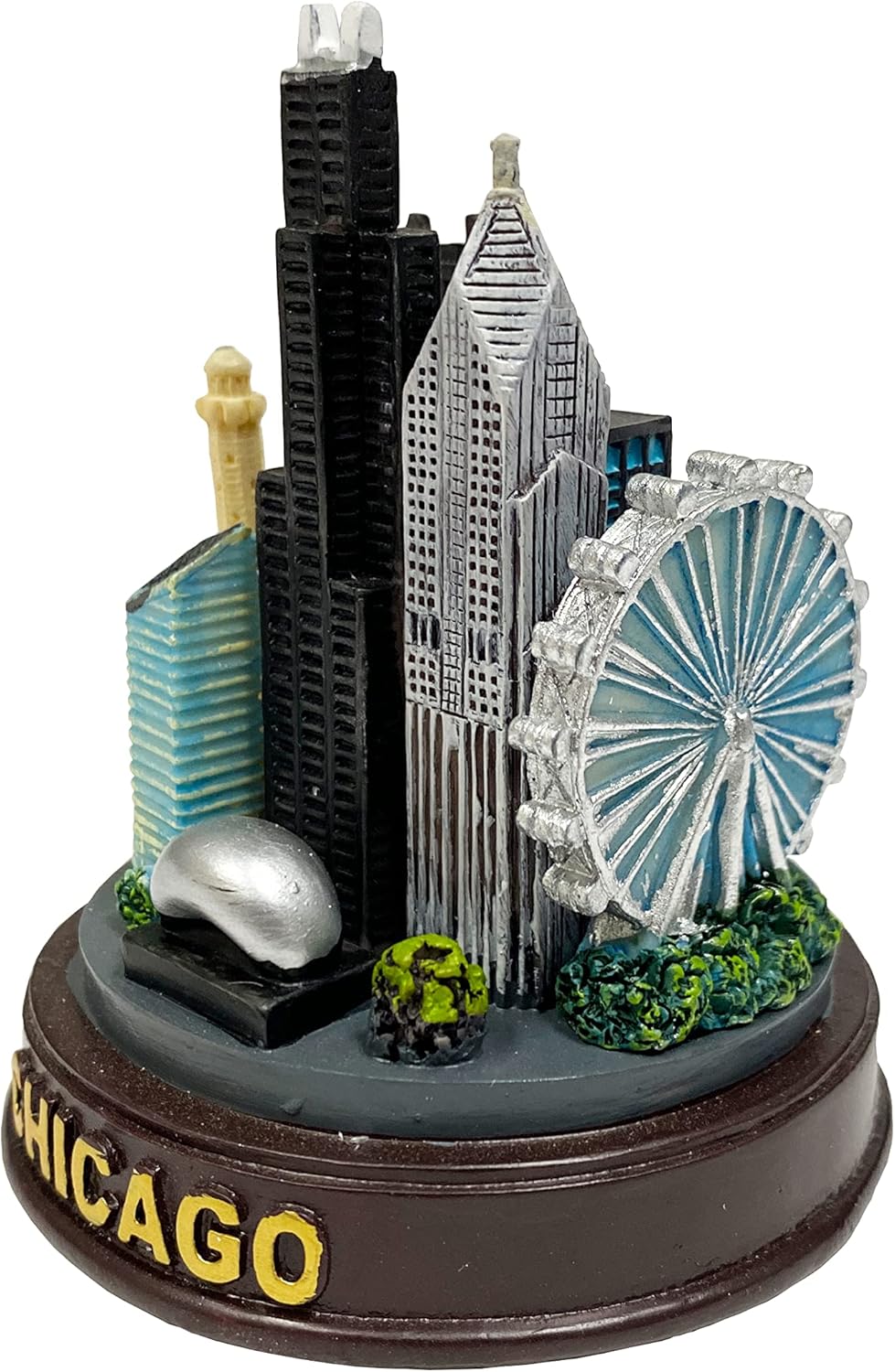 Chicago Skyline Paperweight Sculpture