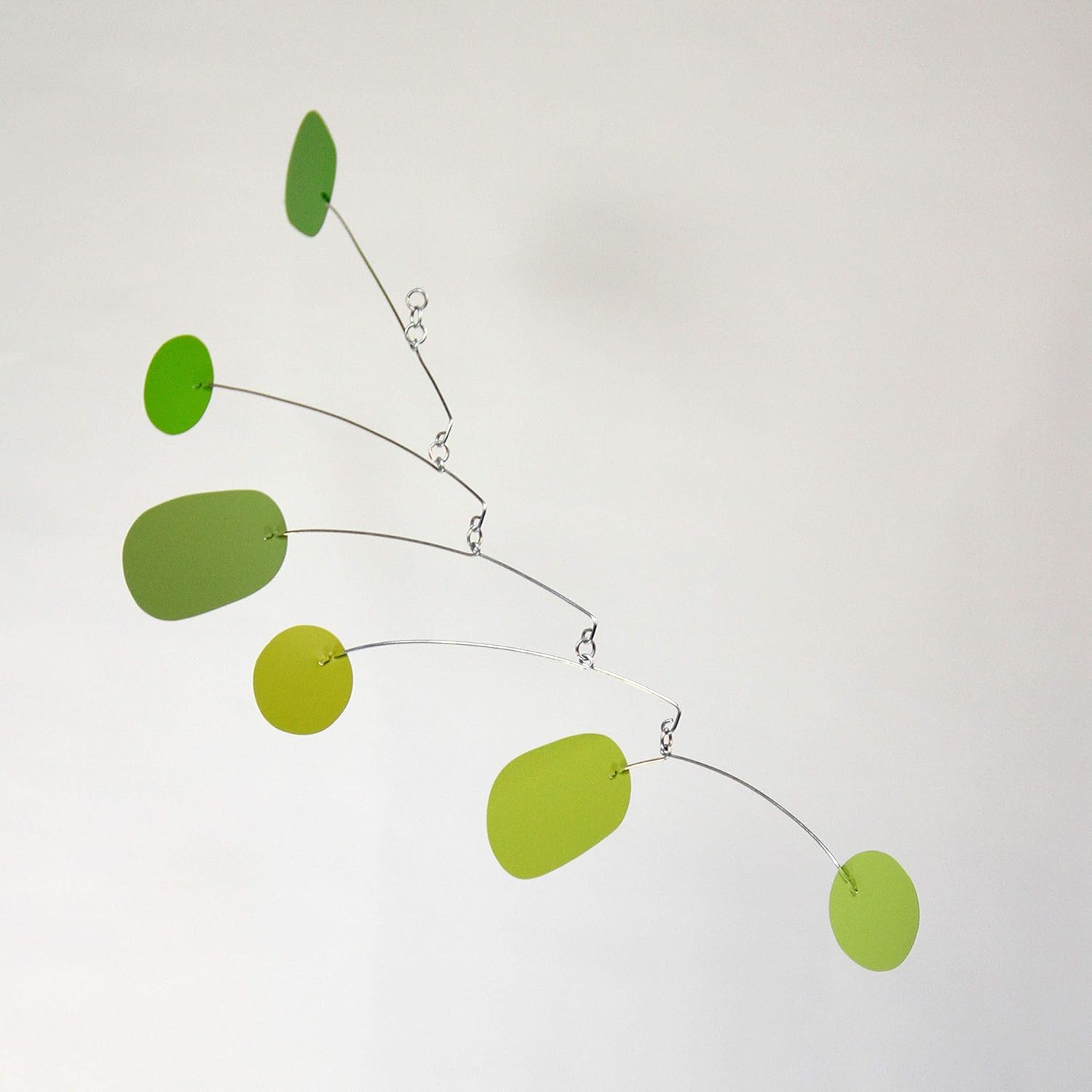 Handmade Evergreen Metal Mobile
