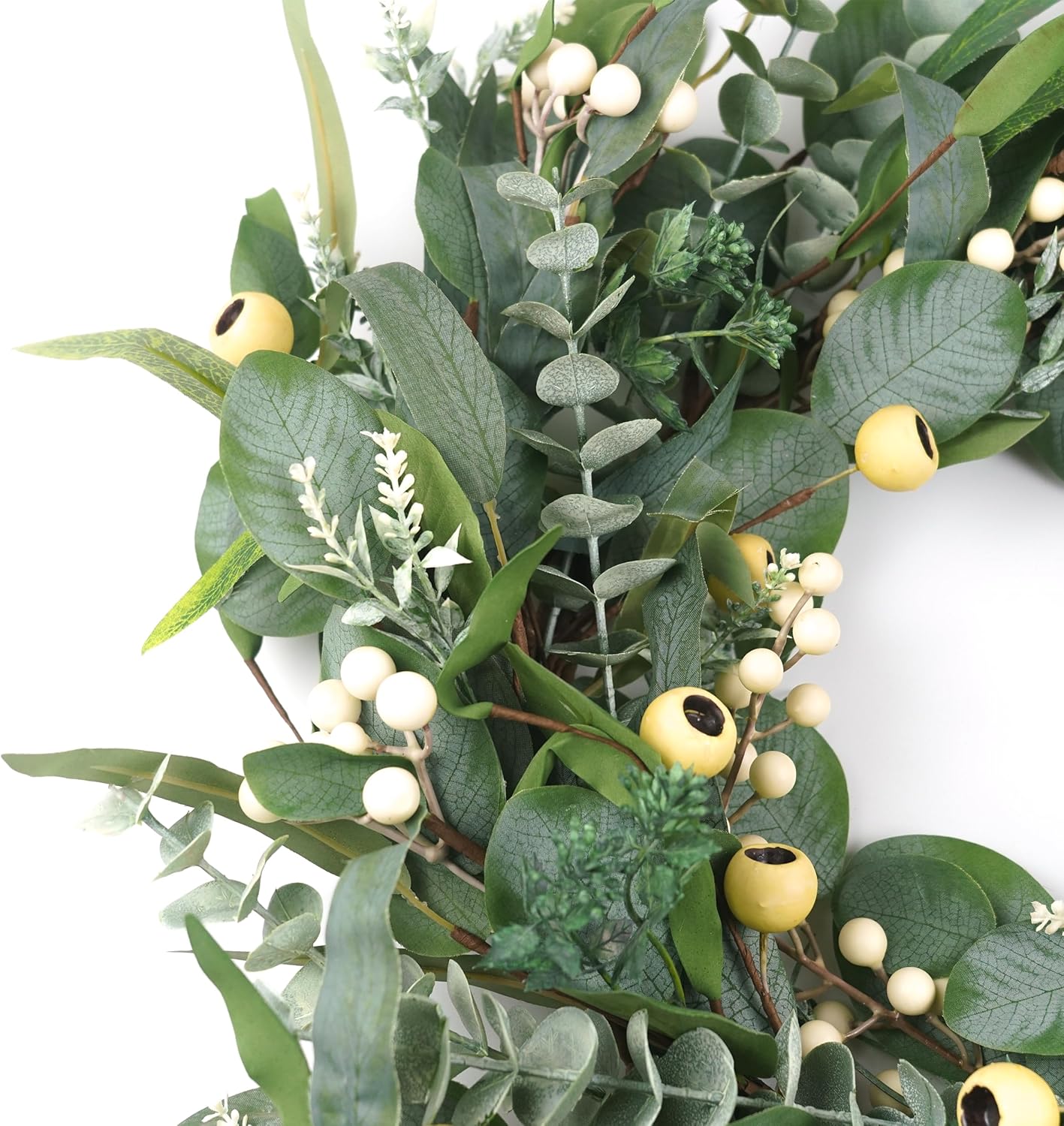 HomeKaren 22 Inch Front Door Wreath