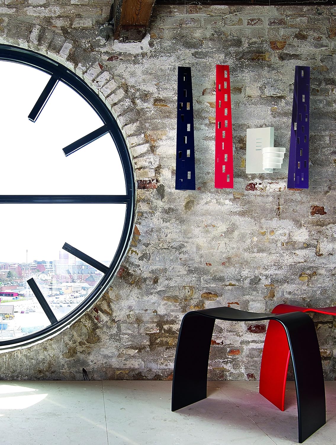 Guggenheim Building Hanging Mobile - 24 Inches Handmade in Denmark